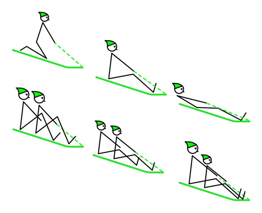 Bobski Sledge Positions